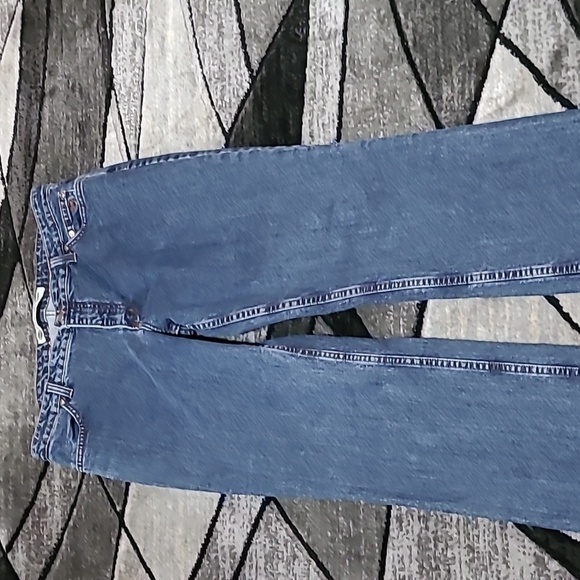 HARLEY DAVIDSON HIGH-WAISTED LONG BOOT-CUT DENIM JEAN - Picture 10 of 15